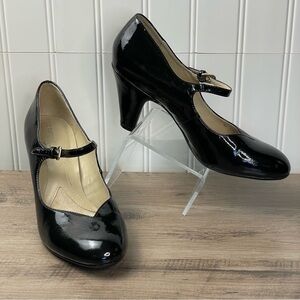 Naturalizer N5 Comfort Women’s Black Vegan Patent Leather Believe Mary Jane sz 7